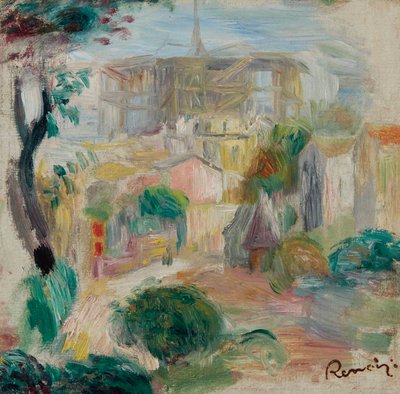 Ansicht des Sacré-Cœur von Pierre Auguste Renoir